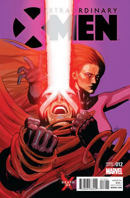 Extraordinary X-Men #12 Death Of X Variant Comic Book 2016 - Marvel
