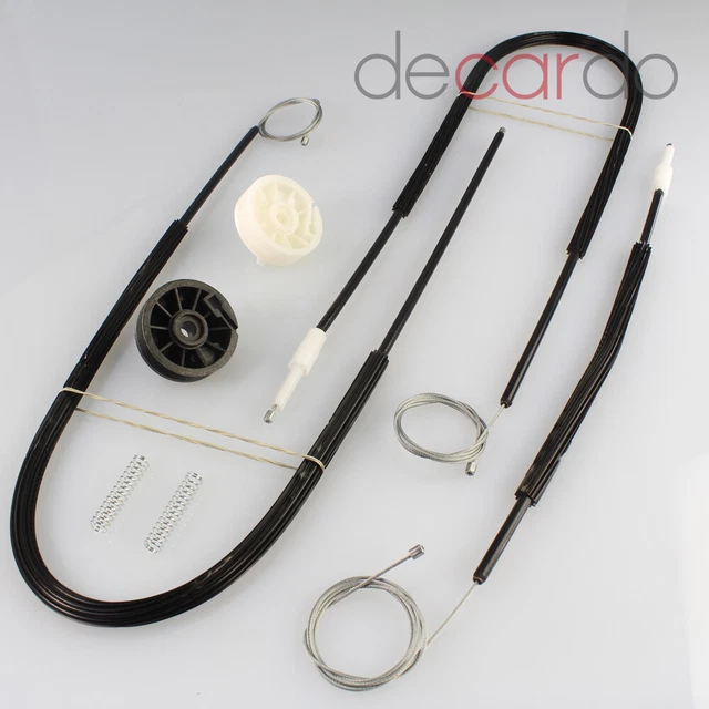 Für RENAULT MEGANE 2 II FENSTERHEBER REPARATUR SEILZUG+rolle VORN RECHTS 2/3 Tür