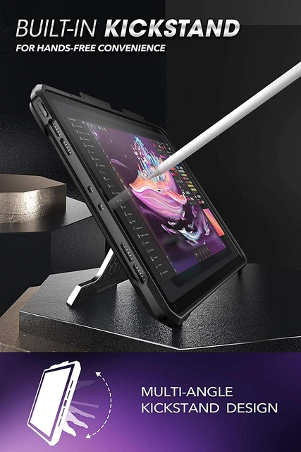 SUPCASE Multi-Angle Kickstand Case for Apple iPadPro 12.9" 2020 Cover Pen Holder 2