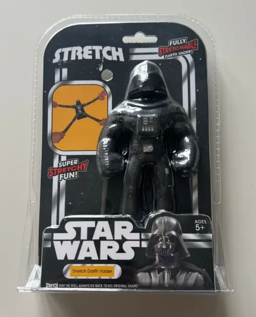 Star Wars Stretch Darth Vader | Disney | Grande giocattolo elasticizzato | Nuovissimo