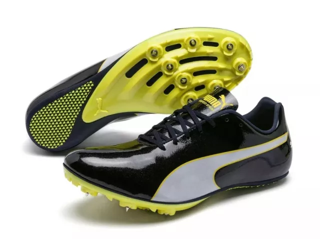 Puma evoSPEED Sprint 9 Herren Sprintschuhe Track Spikes Laufschuh Leichtathletik