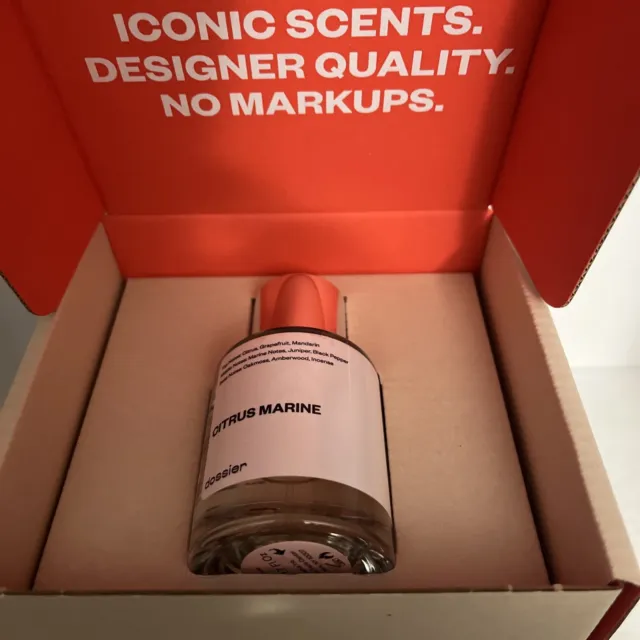 DOSSIER CITRUS MARINE 1.7 Oz Eau de Toilette Cologne Spray for Men NEW IN  BOX $23.50 - PicClick