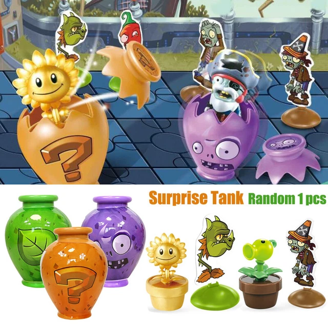 PLANTS VS ZOMBIES Surprise Blind Box Toy Peashooter Pharaoh Game Figure