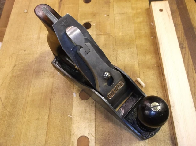 Stanley Bailey Size 3 Smooth Bottom Smother Plane Woodworking Tool