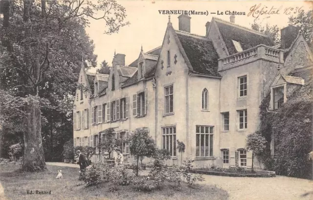 Cpa 51 Verneuil Le Chateau