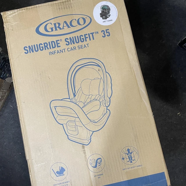 Graco SnugFit 35 Infant Baby Car Seat with Anti Rebound Bar (Jude Model)