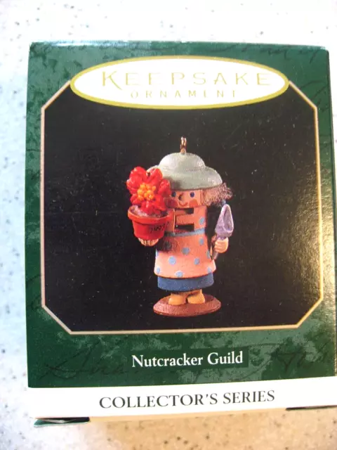 Hallmark Keepsake Nutcracker Guild Miniature Christmas Ornament 4th in Series