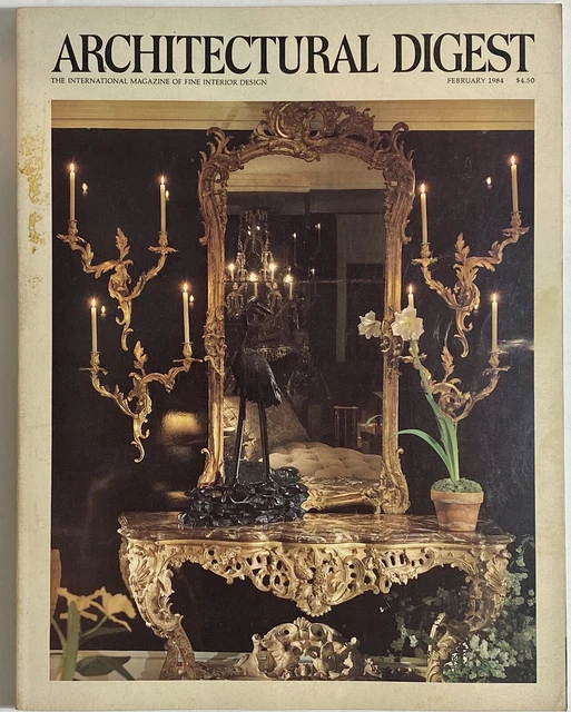 Architectural Digest February 1984 Actress Dyan Cannon Malibu Colony Home