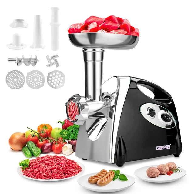 ELECTRIC MEAT GRINDER Mincer Sausage Maker Kitchen Mincing Machine