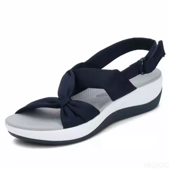WOMEN SANDALS SUMMER 2024 Closed Toe Roman Sandals Women Bow Platform ...