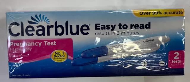 Clearblue Pregnancy Test Fast and Easy 2pack