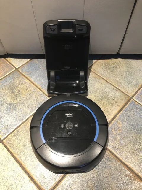 iRobot Scooba 450 Black Robotic Floor Scrubbing Robot Cleaner Scrubber Roomba