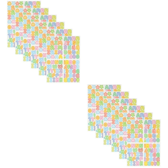 1000 Autocollants Yeux Colorés Baker Ross - Pour Marionnettes Et Décorations - 9 Modèles