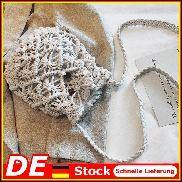 HIMS 3 Str?nge, 2 mm/3 mm, Makramee-Schnur, Baumwollschnur, gedrehtes Seil, Schn