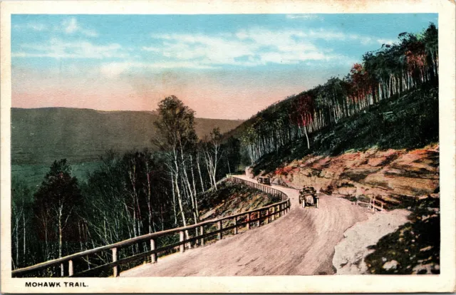 Mohawk Trail Massachusetts MA Unposted WB Postcard