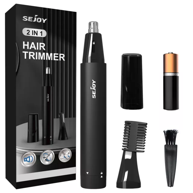 SEJOY Electric Remover Nose Ear Hair Trimmer Clipper Eyebrow Men Women Shaver