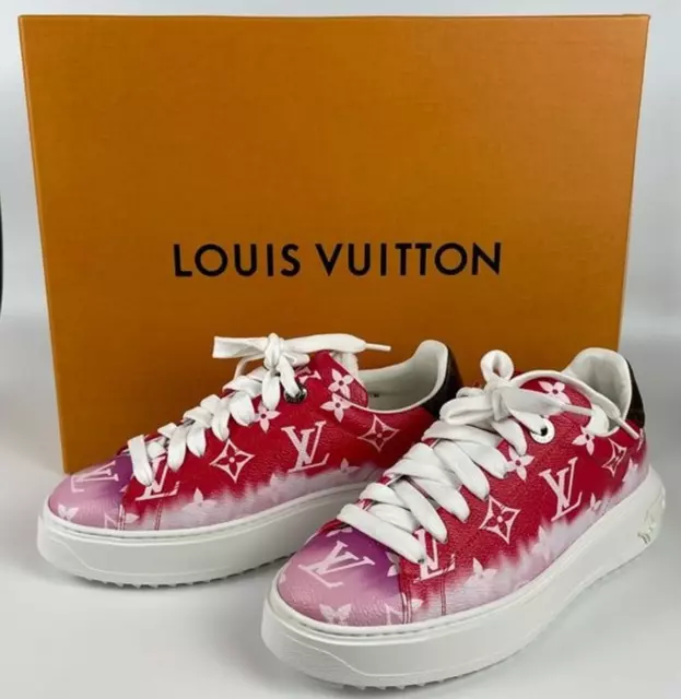 Louis Vuitton, Shoes, Authentic 220 Louis Vuitton Time Out Monogram  Sneaker Size 36