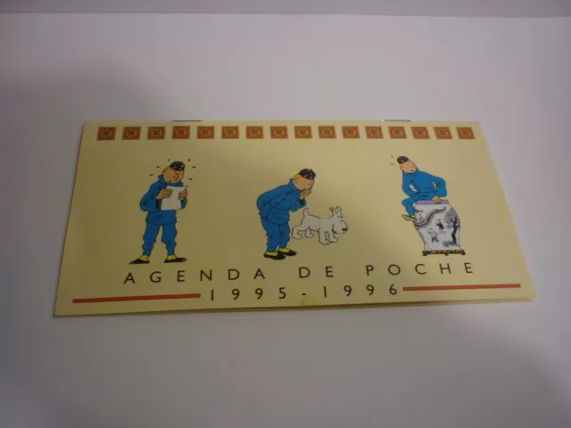 Agenda de poche Tintin 2024