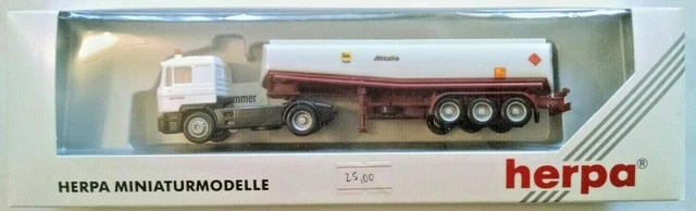 MERCEDES ACTROS CAMION motrice con semirimorchio Mozart Kugeln H0 1:87