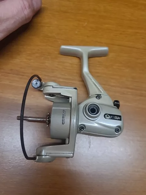 Zebco Quantum CS1 Spinning Fishing Reel For Parts . #1144