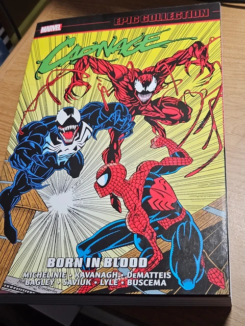 Carnage Epic Collection Vol 1 Born In Blood New Marvel Comics TPB Paperback