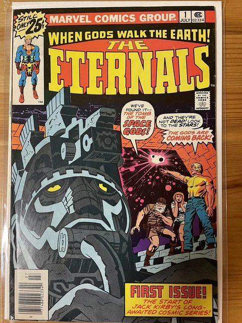The Eternals #1 Marvel Comics 1976 1st Appearance & Origin of The Eternals