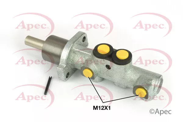 Brake Master Cylinder fits SKODA FABIA 6Y 1.0 99 to 02 With ABS 6Q0611019B Apec