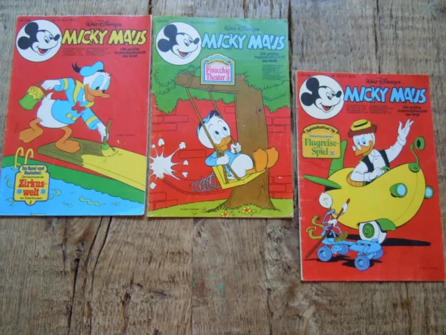 Original Walt Disneys Micky Maus, 6 Stk siehe Artikel 3