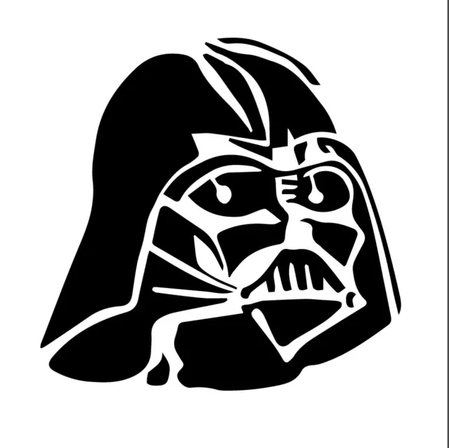 Sticker autocollant Star Wars Dark vador casque