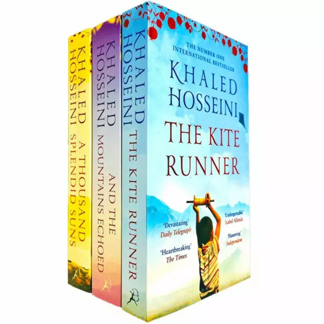 Khaled Hosseini 3 Books Collection Set - The Kite Runner, A Thousand Splendid...