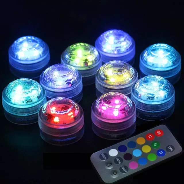 Light RGB Night Light Atmosphere Lamp Battery Powered With Remote Control