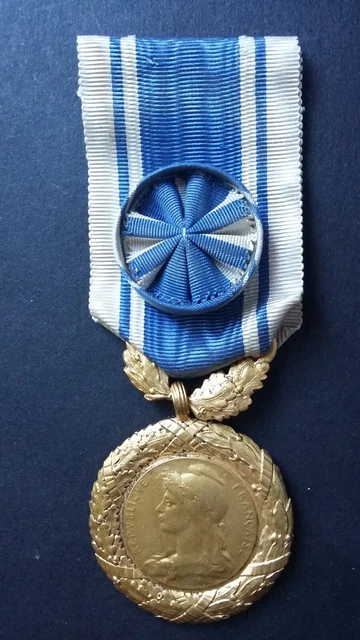 Médaille Ministère Hygiène France 1933 - Collection Vintage