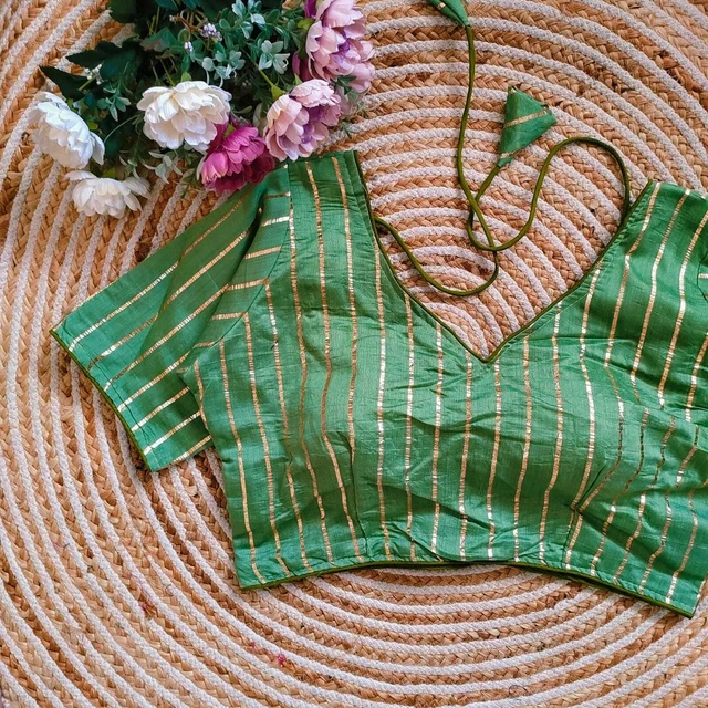 Camicia sari di design pronta per essere donna tradizionale Bollywood Choli Crop Top