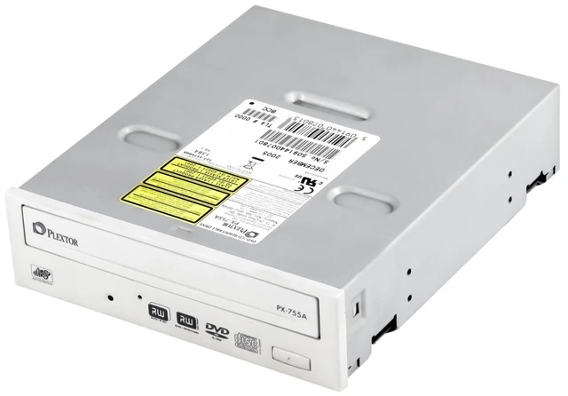 Internal Drive Burner PLEXTOR PX-755A DVD+R DL Ide for Computer PC CD DVD Internal Drive Burner PLEXTOR PX-755A DVD+R DL Ide for Computer PC CD DVD