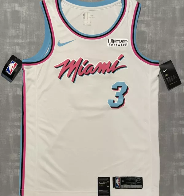 white miami heat vice jersey