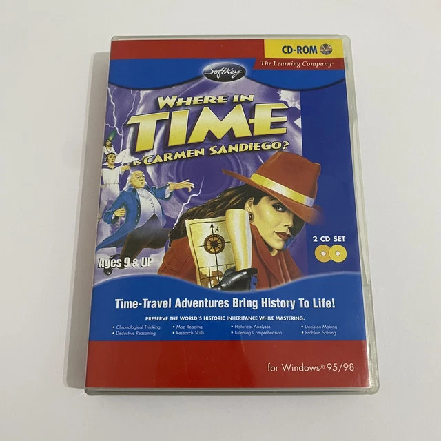 Where In The USA Is Carmen Sandiego? - Classic Educational PC Game For Windows & Mac