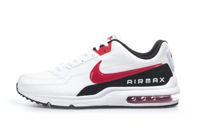 BV1171-100 NIKE AIR MAX LTD 3 White/University Red-Black Men's Casual Shoes