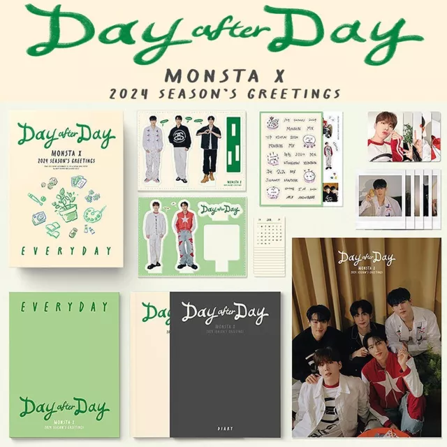 MONSTA X 2024 SEASON’S GREETINGS [DAY AFTER DAY] EVERY Ver. / Calendar+Diary+POB