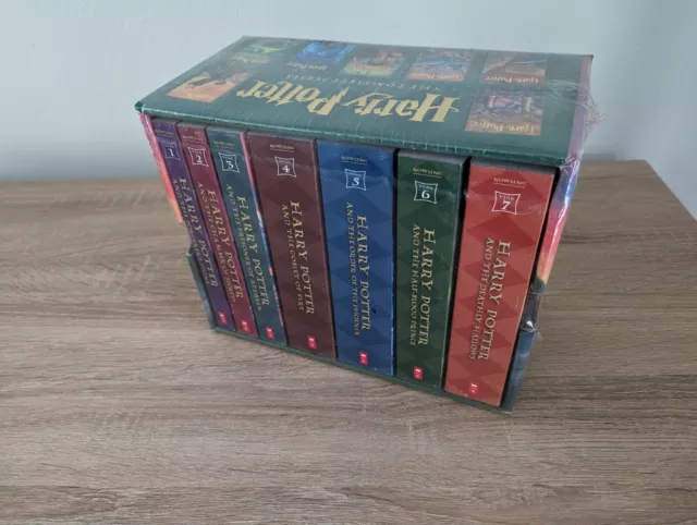 Harry Potter Book Set 1-7 Series 1st Edition Trade Scholastic Paperback