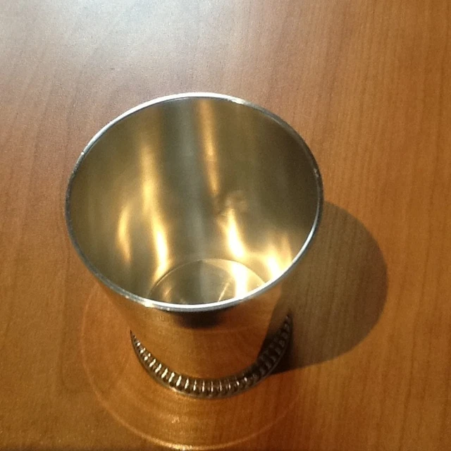 TIMBALE EN MÉTAL argenté Baptême, communion EUR 13,00 PicClick FR