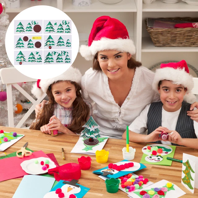 CHRISTMAS GIFT TABLETOP Xmas Tree Jigsaw Puzzle 3D Paper Puzzles Child