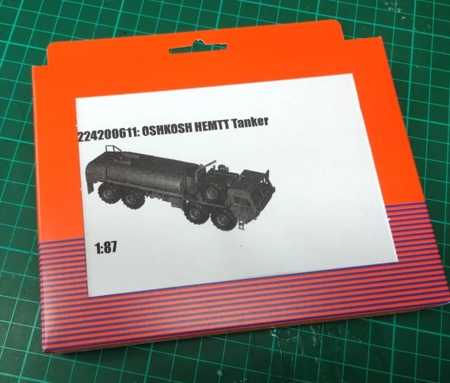 ROCO MINITANKS HEMTT Oshkosh 548 M978 US Army Tanker nuovo IMBALLO