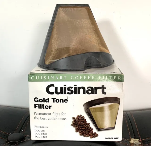 Cuisinart Gold Tone Filter GTF for Series DCC-900, 1000, 1200 Coffee Makers