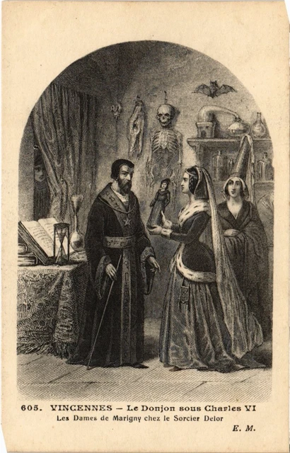 CPA Vincennes Le Donjon sous Charles IV (1346934)