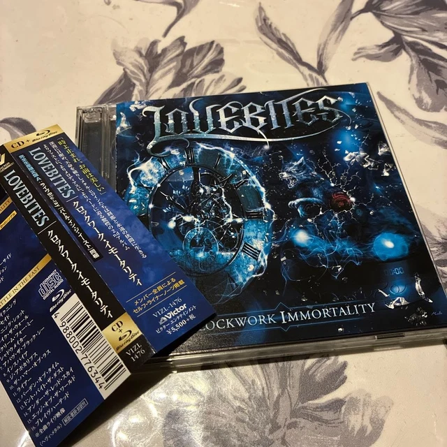 LOVEBITES/CLOCKWORK IMMORTALITY/FIRST LIMITED Edition/Type A/CD+