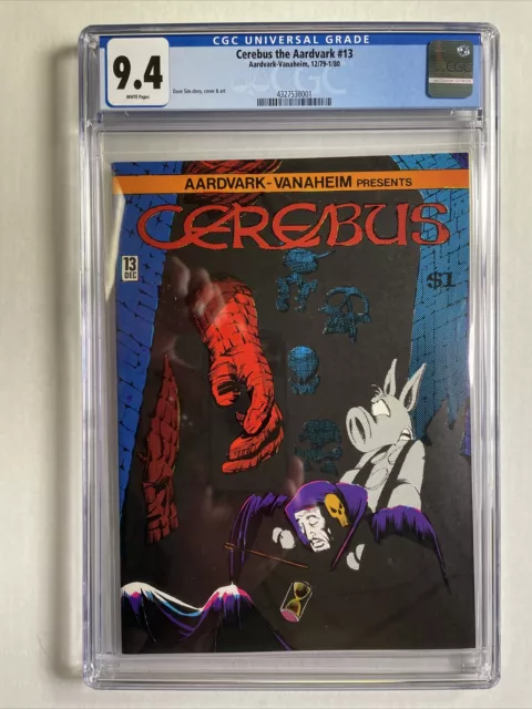 Cerebus The Aardvark #13 1980 Comic CGC 9.4 NM
