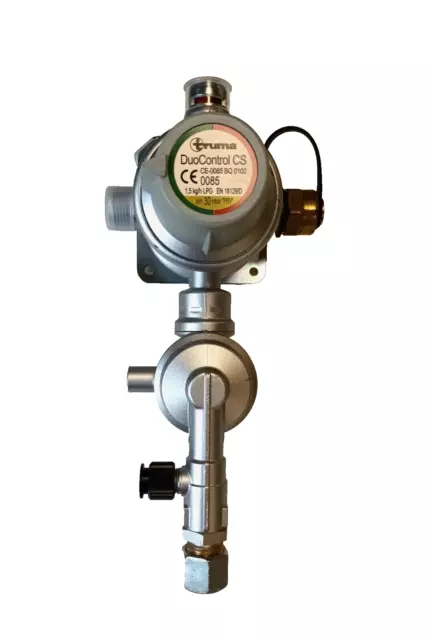 TRUMA DUOCONTROL CS vertikal Gasdruckregler mit Crashsensor 30 mbar EUR  196,00 - PicClick DE
