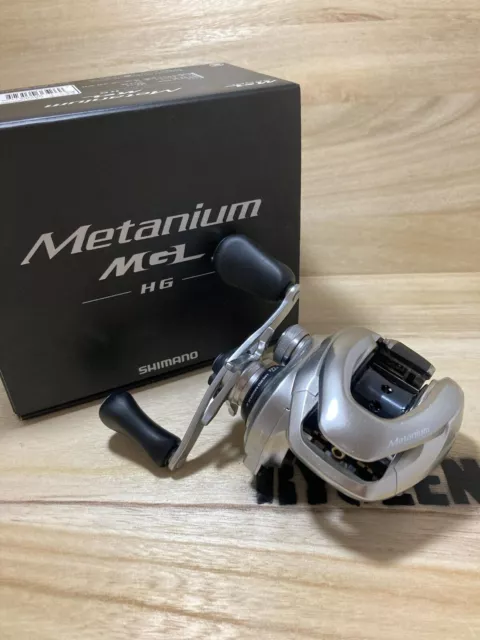 Mulinello da baitcasting destro Shimano 2016 Metanium MGL HG 7.4:1 "Mint"...