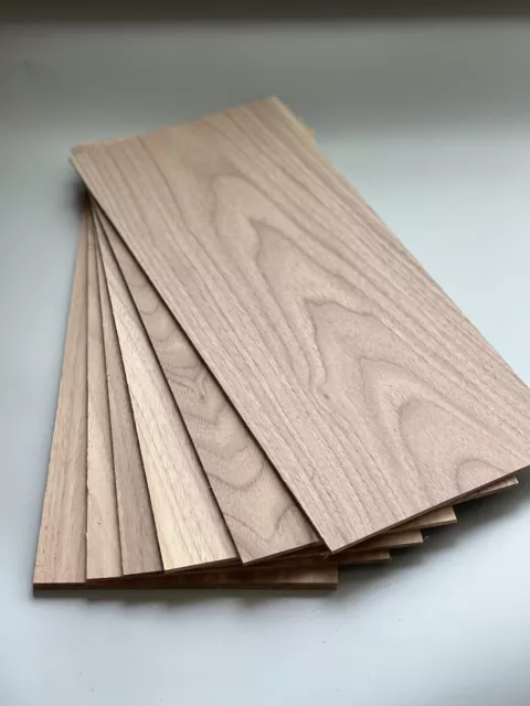 1 x Solid Ebiara/ Red Zebra Wood Sheets 3mm, 4mm or 6mm