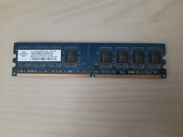Kit Mémoire RAM 4 Go (2x2 Go) Pour Carte Mère ASUS P5MT-S - DDR2 PC2-6400 800MHz